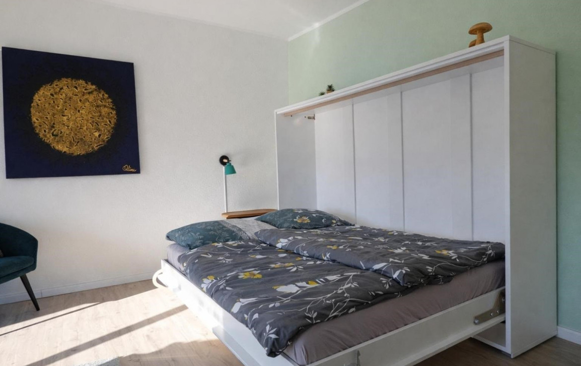 integriertes Bett