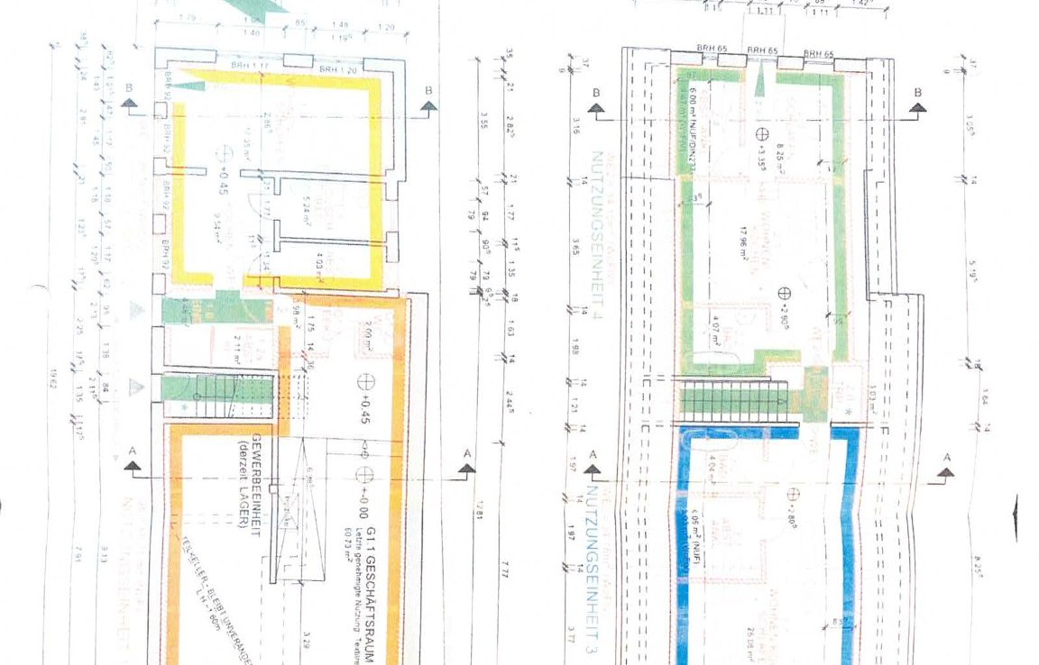 Grundriss Whg. EG und DG, Ang. Str. 67