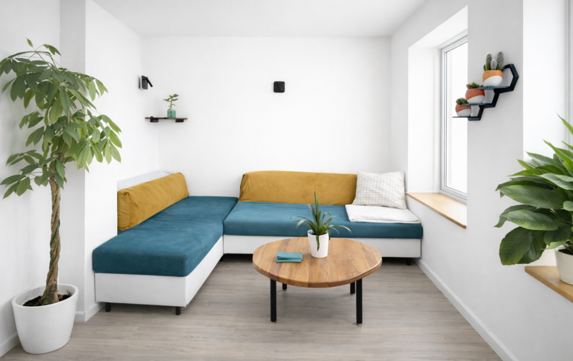 Ideal zum Chillen im Erdgeschoss