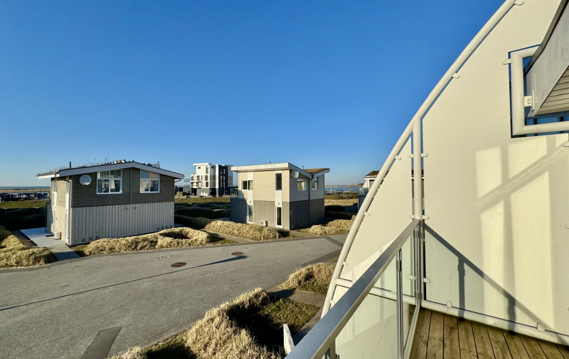Blick vom Balkon