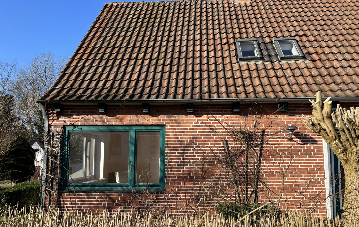 Klassische Klinkerfassade