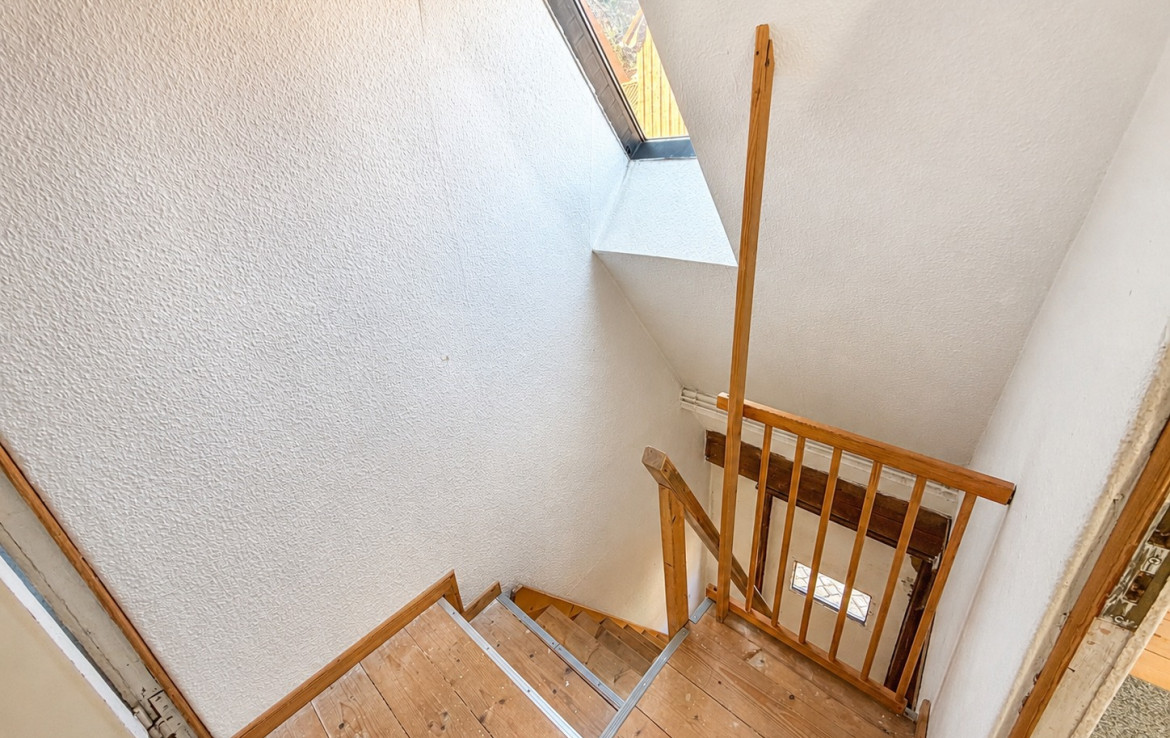 Stiege im Dachgeschoss