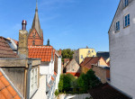 Blick vom Balkon