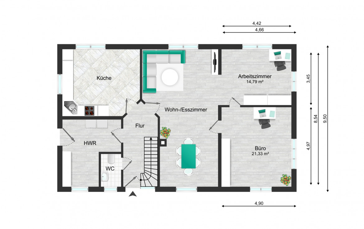 Grundriss EG