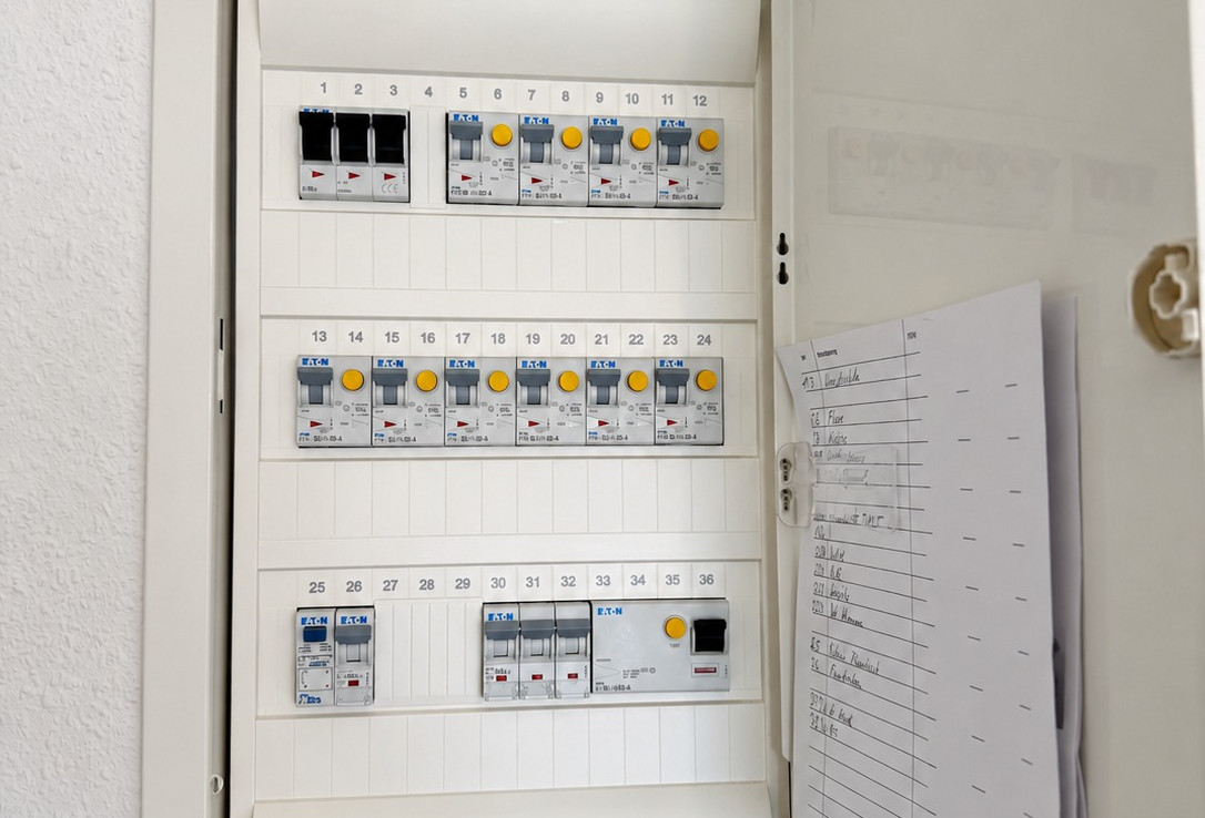 moderne Elektrik in der Wohnung