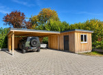 Carport und Abstellraum