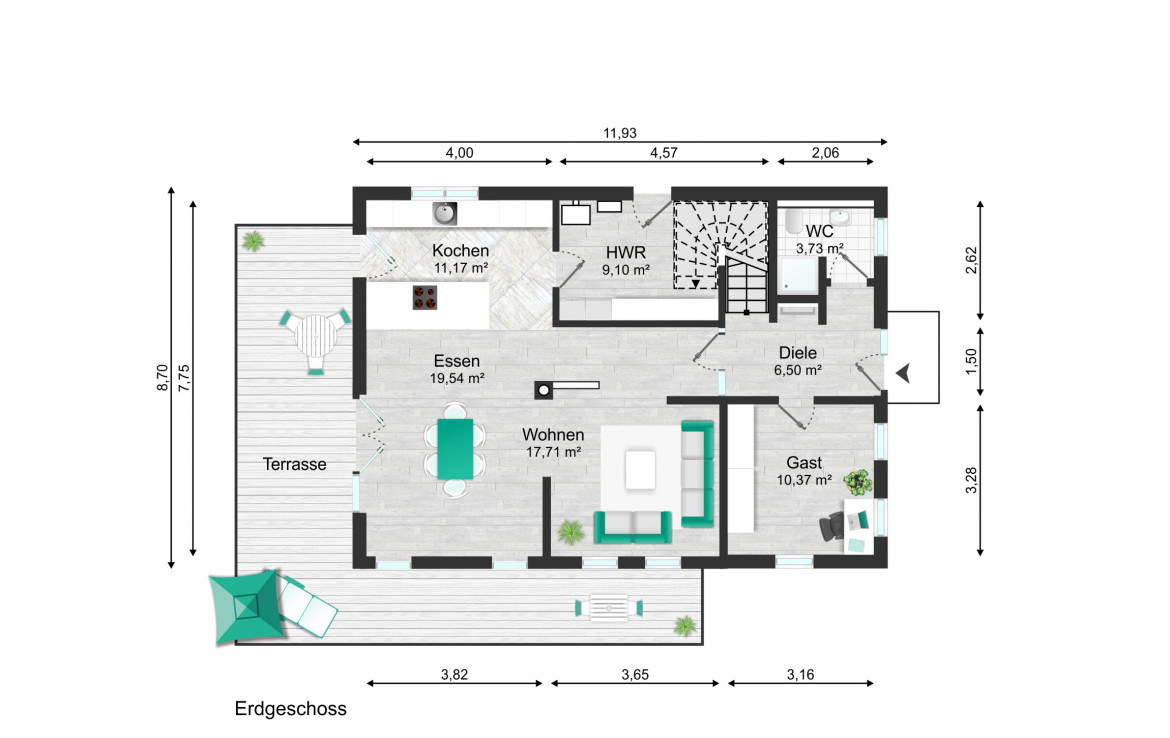 Grundriss EG